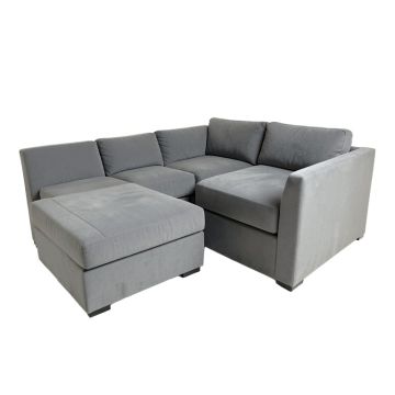Murfield 97.3 '' Wide Velvet Left Hand Facing Modular Sofa & Chaise