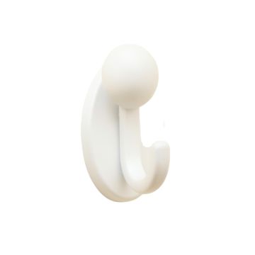 Harbor Arc Wall-Mounted Robe Hook - White