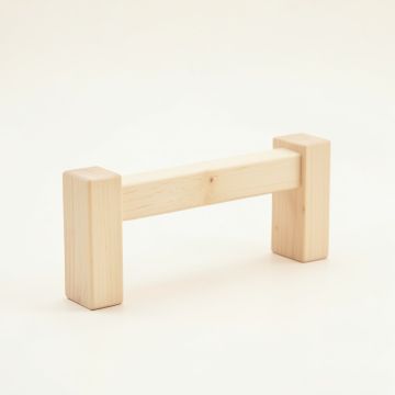 Bay Bridge Cabinet Handle Without Packaging - Ivory (synthetic illustration; no displayed measurements)
