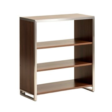 70 '' H X 80.7 '' W Stainless Steel Etagere Bookcase