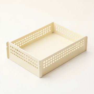 Rowan Dale Empty Under-Desk Cable Tray - Cream (synthetic illustration; no displayed measurements)