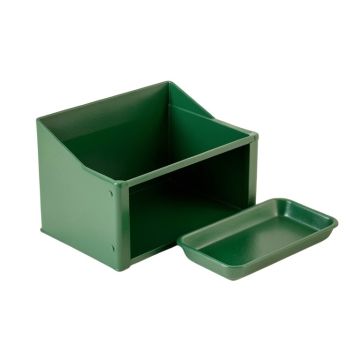 Field Bluff Empty Coffee-Station Organizer - Green