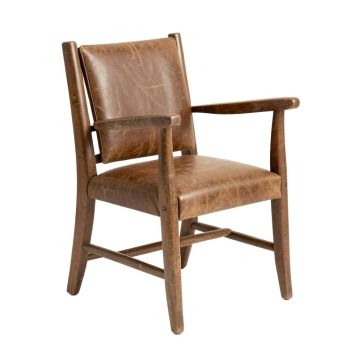 Sconset Solid Wood Ladder Back Side Chair In Rustic Aged Honey
