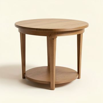 Round Console Table (synthetic illustration; no displayed measurements)