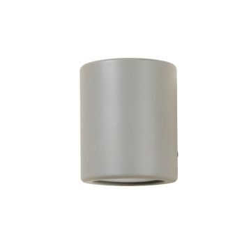 Spruce Canyon Wall Sconce Mounted On A Plain Wall - Gray