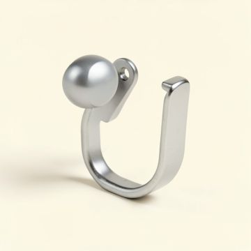 Premium Button Shower Curtain Hooks (synthetic illustration; no displayed measurements)