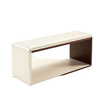 Brockett Shelves Storage Bench