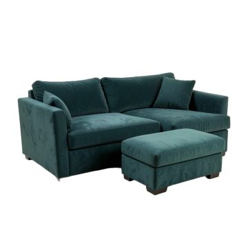 Preece 115 '' Wide Reversible Sleeper Sofa & Chaise With Ottoman