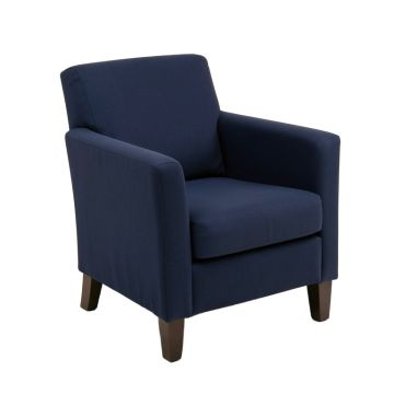 Mevlut Arm Chair In Navy