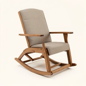 Derrek Island Porch Rocking Chair (synthetic illustration; no displayed measurements)
