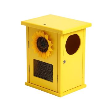 Matik Sunflower 11.5 In X 11.5 In X 4 In Birdhouse