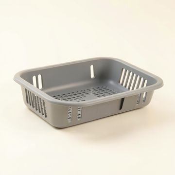 Dawn Fold Empty Under-Desk Cable Tray - Gray (synthetic illustration; no displayed measurements)
