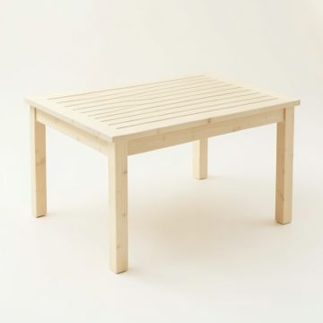 Cliff Brook Patio Table - Cream (synthetic illustration; no displayed measurements)