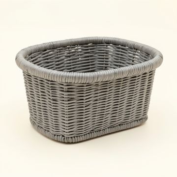 Maple Bridge Empty Storage Basket - Gray (synthetic illustration; no displayed measurements)