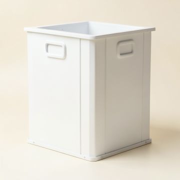 Glen Canyon Closed Outdoor Storage Box - White (synthetic illustration; no displayed measurements)