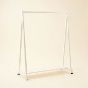 Brook Arc Empty Garment Rack (synthetic illustration; no displayed measurements)