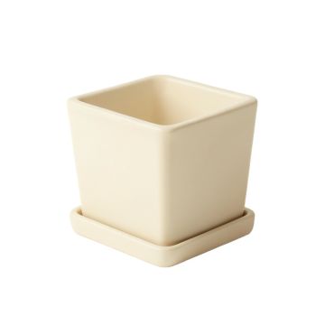 Shore Bridge Empty Planter - Cream (synthetic illustration; no displayed measurements)