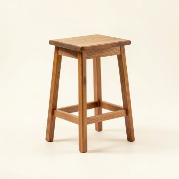 Altamirano Solid Wood 24 '' Counter Stool (synthetic illustration; no displayed measurements)
