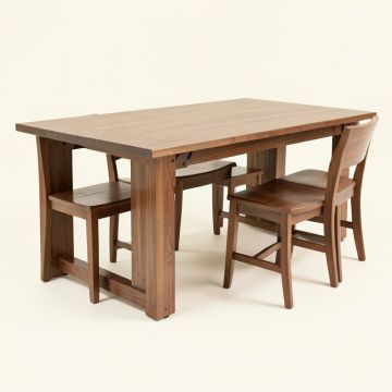Derrick 4 Piece Counter Height Dining Set (synthetic illustration; no displayed measurements)