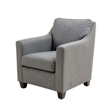 Bennith Upholstered Parsons Chair In Gray
