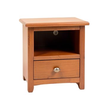 Pine Field Nightstand - Terracotta