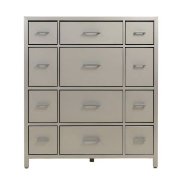 9-Drawer Extra Wide Dresser Storage Tower - Sturdy Steel Frame
