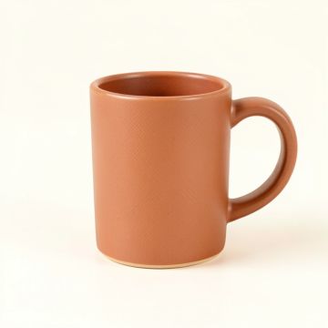 Rowan Brook Ceramic Mug - Terracotta (synthetic illustration; no displayed measurements)