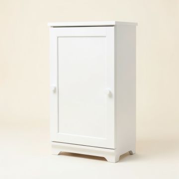 Yanceyville 17.71 '' W X 31.5 '' H X 11.81 '' D Free-Standing Bathroom Cabinet (synthetic illustration; no displayed measurements)