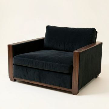 Oliverio 85.43 '' Velvet Square Arm Sofa Bed (synthetic illustration; no displayed measurements)
