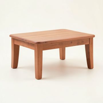 Slate Arc Coffee Table - Terracotta (synthetic illustration; no displayed measurements)