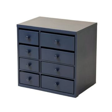 Aspen Canyon Small-Parts Storage Drawer Cabinet - Navy