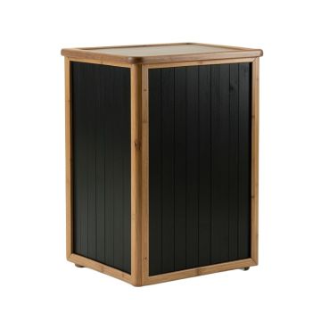 Linden Crossing Freestanding Laundry Folding Counter - Black