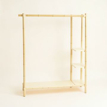 Ridge Branch Empty Garment Rack - Cream (synthetic illustration; no displayed measurements)