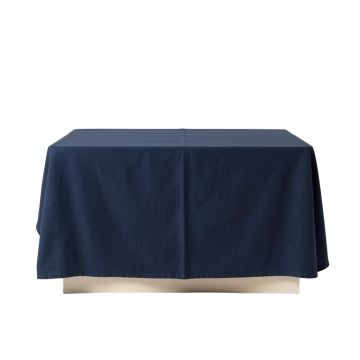Hazel Branch Flat Bed Sheet - Navy