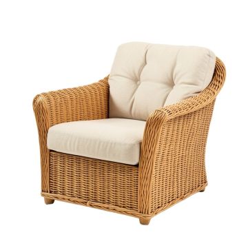 Bouirou 42 '' Wide Tufted Papasan Chair