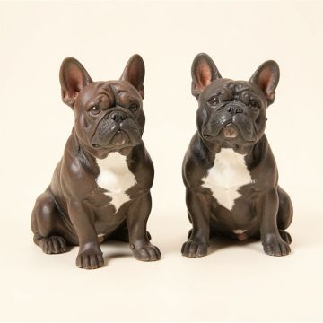 2 Piece Annemore Sleeping French Bulldog Statue Set (synthetic illustration; no displayed measurements)