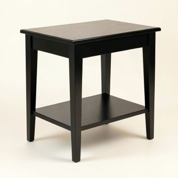 Briar Crossing Side Table - Black (synthetic illustration; no displayed measurements)