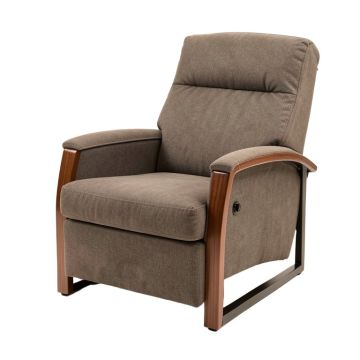 Dipi 35 '' Wide Power Lift Assist Standard Recliner With Massager