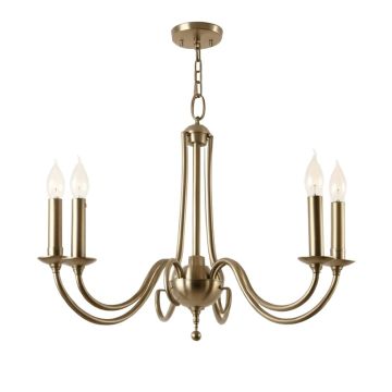 Suki 5 - Light Candle Style Empire Chandelier (synthetic illustration; no displayed measurements)