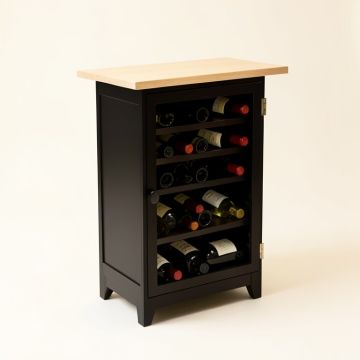 Anselm Bar With Wine Storage (synthetic illustration; no displayed measurements)
