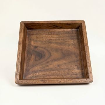 Square Wooden 2 Piece Accent Tray Set (synthetic illustration; no displayed measurements)