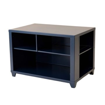 Bay Branch Empty Countertop Canister Rack - Navy
