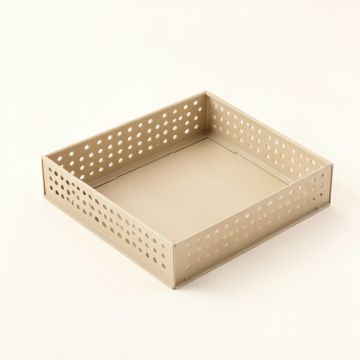 Alder Branch Empty Under-Desk Cable Tray - Beige (synthetic illustration; no displayed measurements)