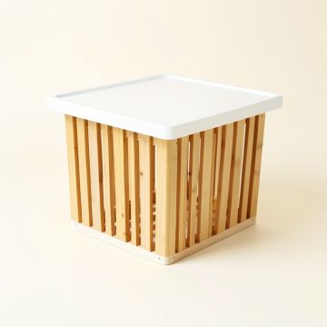 Brook Branch Laundry Hamper - White (synthetic illustration; no displayed measurements)