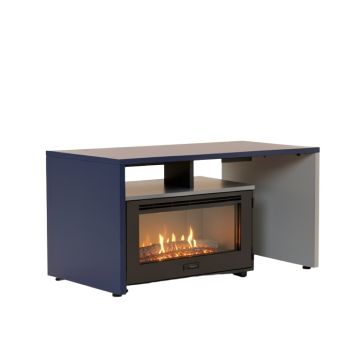 Hetton Tv Stand For Tvs Up To 70 '' With Fireplace Included