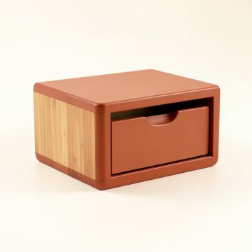Dawn Canyon Under-Desk Drawer Unit - Terracotta (synthetic illustration; no displayed measurements)