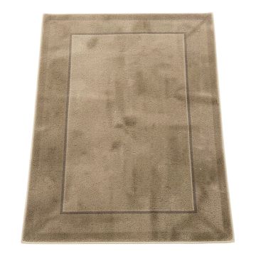 Brandt Oriental Power Loom Dark Beige Area Rug