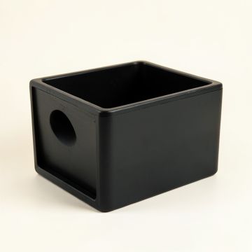 River Arc Empty Furniture-Style Litter Enclosure (synthetic illustration; no displayed measurements)