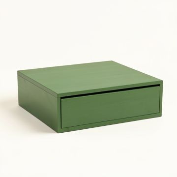 Holly Branch Desktop Monitor Riser - Green (synthetic illustration; no displayed measurements)