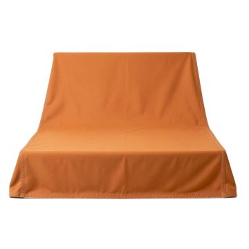 Glen Falls Flat Bed Sheet - Terracotta